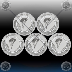 5 x 10 EVRO NEMČIJA 2019 / ADFGJ ( IN DER LUFT ) UNC